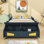 Lit plateforme en forme de voiture avec roulettes Abdullbasit