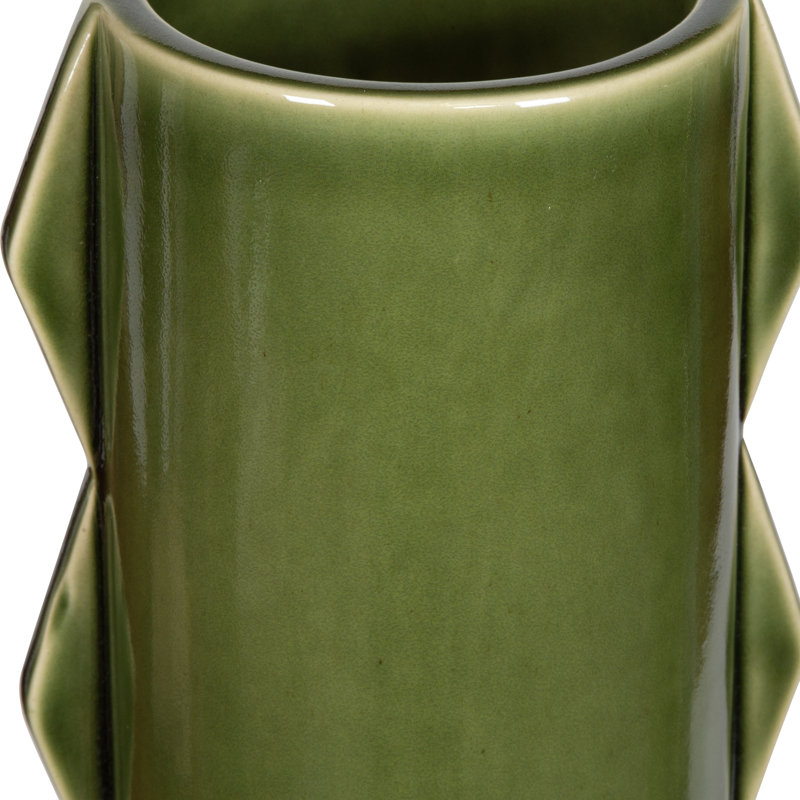Meander Green Vases, Set/2