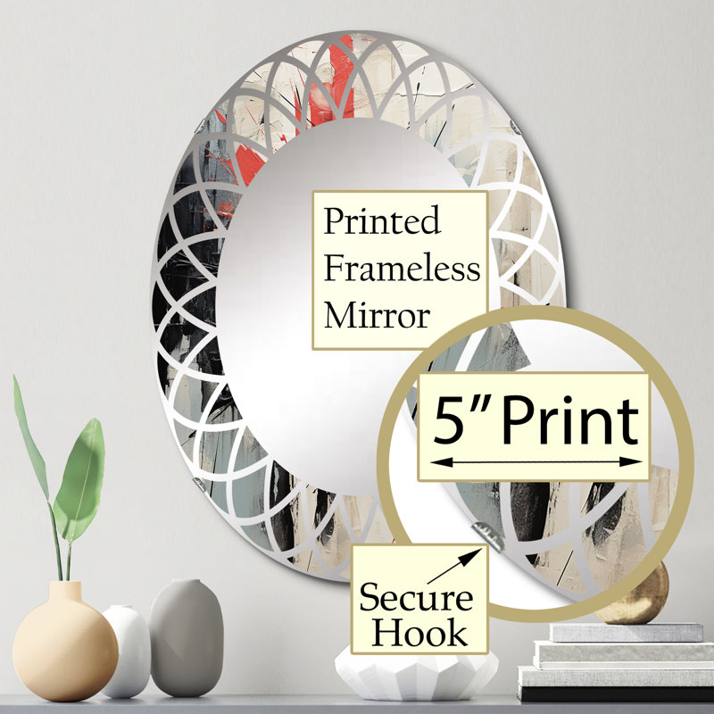 Innesker Oval Mirror, 30" x 20"