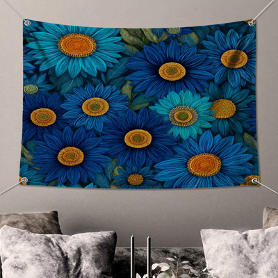 Tapisserie florale - Décoration murale nature