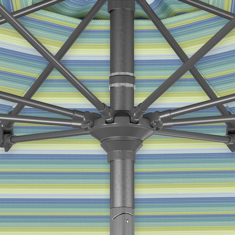 Parasol Candlewood 108, Sunbrella® bord de mer Séville rayé