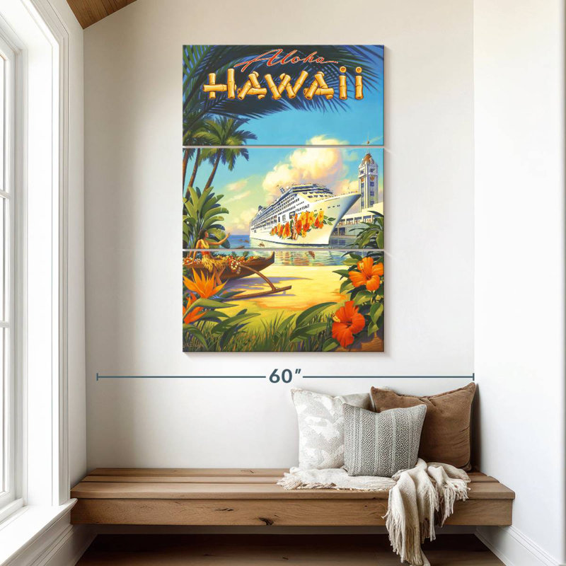 Gillard Pride of Hawaii, H 50 po x l 32 po