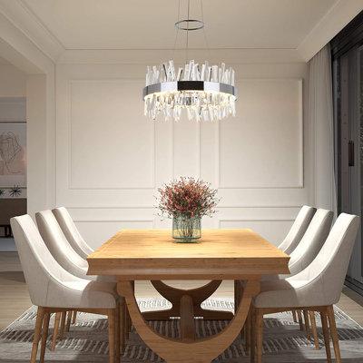 Woodleigh 1 - Light Chrome LED Sphere Pendant