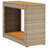 Bungalow Rose Patio Side Table With Wooden Top 39.4"X15.7"X29.5" Poly Rattan-1409015366