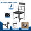 Ensemble de table de salle à manger 4 pièces, table de cuisine avec chaises rembourrées et banc-129631198-129631199-129631203