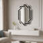 Miroir décoratif pour mur de salle de bain