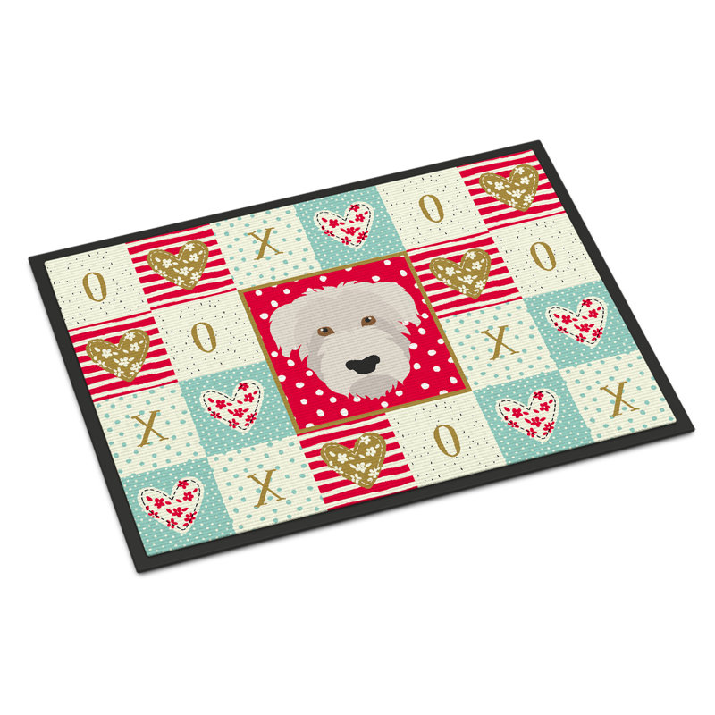 Glen 36 po x 24 po tapis d’extérieur antidérapant pour l’intérieur Albert