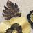 HANDMADE ECO-FRIENDLY 100% IRON FLORAL PATTERN GOLD BLACK LARGE METAL WALL DÉCOR - 58" x 24" Size, Gold Black Color, Floral Design, Metal Wall Art For Living Room, Study Room, Office-828163666