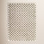Walker Beige Checkered Shag Rug