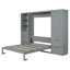 Lit escamotable Murphy avec placard et tiroirs-658021237