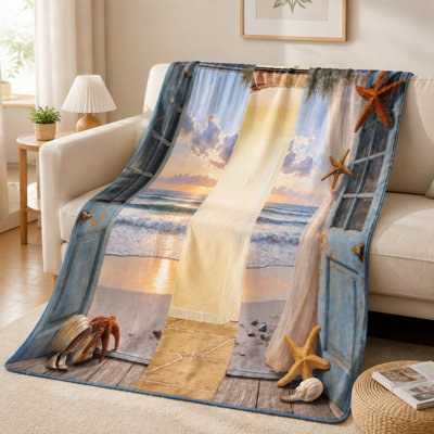 Jeté douillet en flanelle Cozy