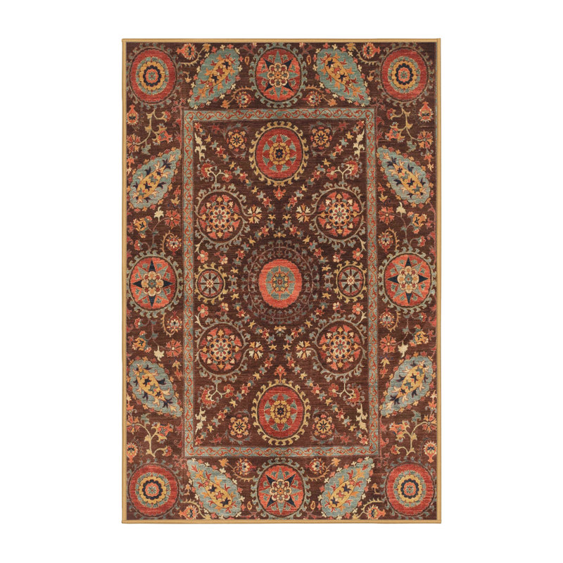 Abstract Indoor Rug, Rectangle 3' x 5'