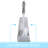 Bath Bliss Plastic Toilet Brush And Holder