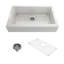 Nuova Pro 34'' L Single Basin Kitchen Sink-2128101801