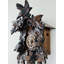  Horloge coucou huit jours - 17 po de hauteur - Feuilles, oiseaux et nid d'oiseau sculptés à la main