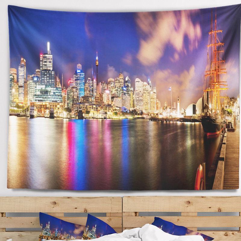 Polyester Tapestry, 50" H x 60" W