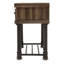 Table d'appoint avec tiroir Crossings