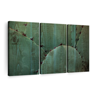 " Succulent Plant Spikes Multi Piece Canvas Print " by Patent Hunter 3 - Pieces
