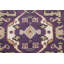 Tapis de couloir oriental mauve et ivoire Oushak 3 x 10