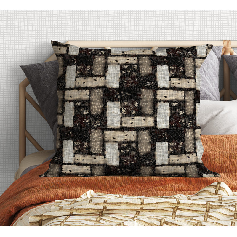 Outdoor Reversible Throw Pillow, 16" x 16"