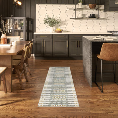 Martay Power Loom Geometric Polyester Area Rug