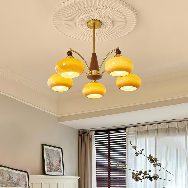 Wood Chandelier