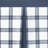Plaid Tailored 56'' W Window Valance in