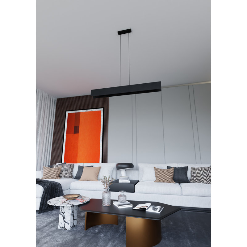 Zio 4 - Light Kitchen Island Pendant, Black
