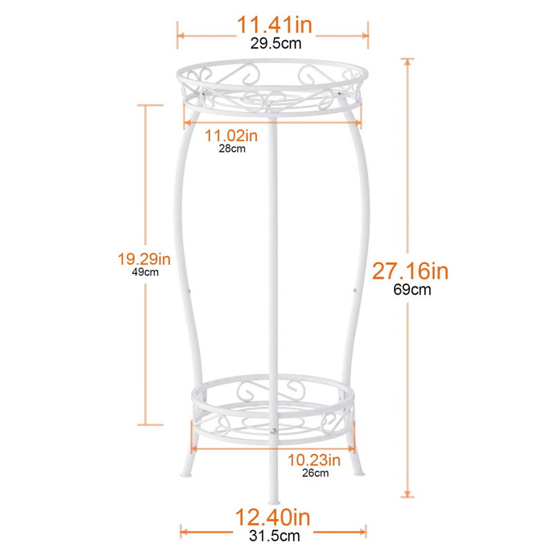 Plant Stand, White