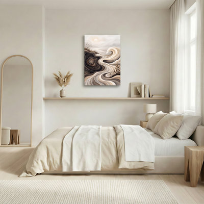 Art abstrait sur toile abstrait