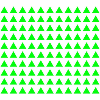 Décalcomanie murale triangles