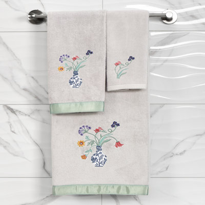 3 Piece Turkish Cotton Towel Set