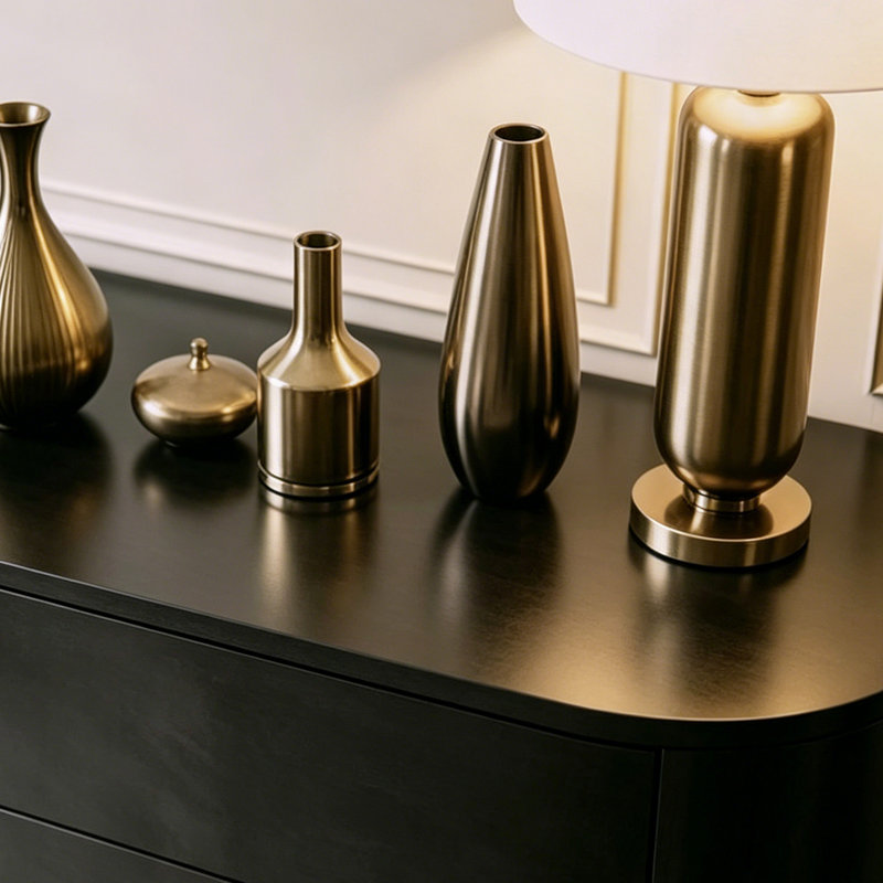 Italian-style modern and simple sideboard
