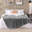 Reversible Sherpa Fleece Blanket - Ultra-Soft, Warm & Cozy All-Season Comfort -121295335-121295348