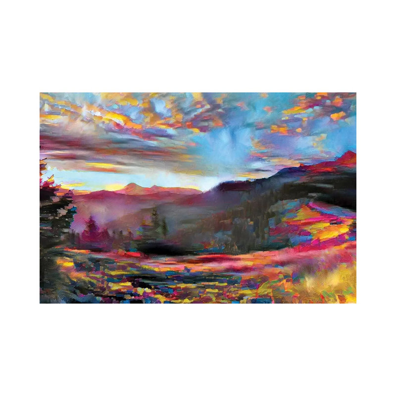 Peace by Heather Offord - Wrapped Canvas Print