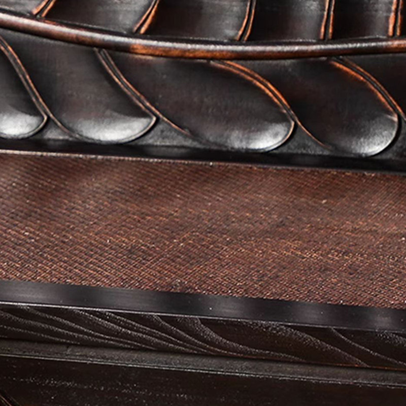 Chaise antique en orme, Orienté à gauche (vu de face)