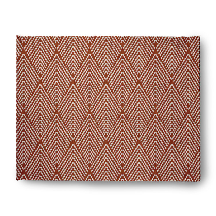 Chenille Geometric Indoor Rug