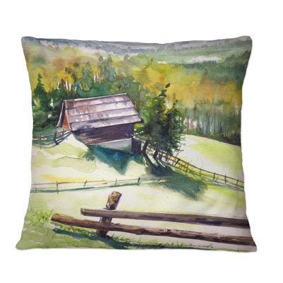 Coussin Wooden