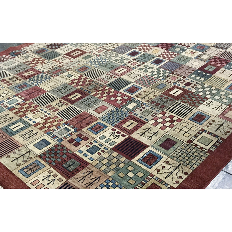 Pakistan Gabeh One-of-a-Kind 8'9" X 11'6" Area Rug