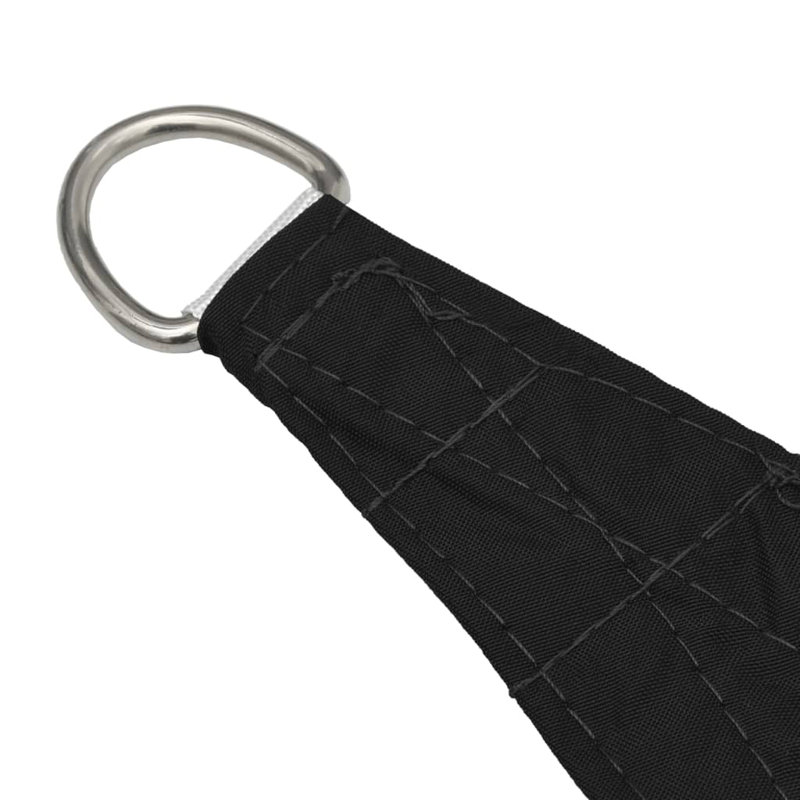 Philmont Triangular Shade Sail, Black, 5m W x 3m D