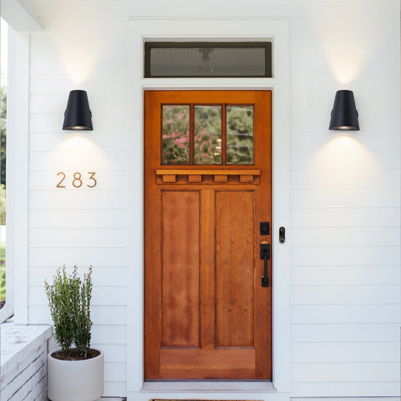 Funnel Led Outdoor Wall Sconce