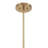 Metropolitan Bardon - 8 Light Pendant In Celeste Brass Finish