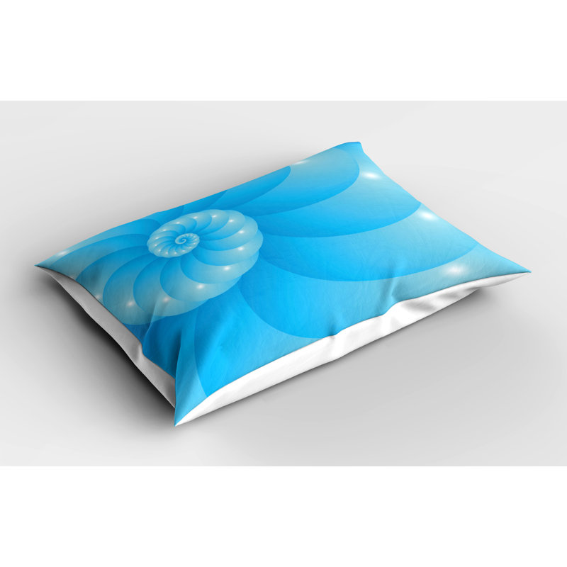 Ensemble de 2 taies décoratives à motif d'escargot Ambesonne, H 20 po x l 30 po