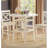 Stylish And Functional Counter Height Table For Dining And Entertaining