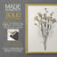 «Organic Floral I», reproduction encadrée - bois massif-1001131037-1001131491