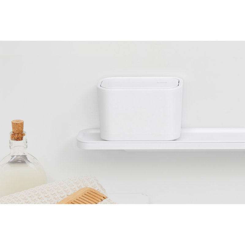 Brabantia Mindset Bathroom Waste Caddy, White