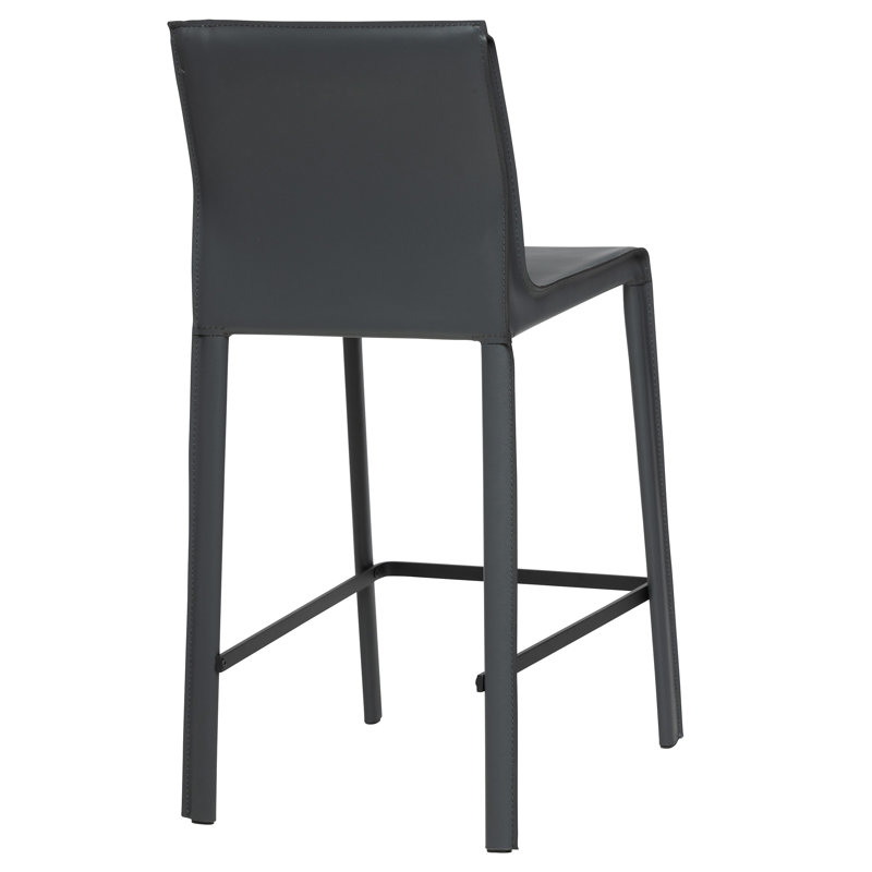 Kupang Upholstered Counter Stool with Metal Frame
