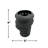 Clora Handmade Ceramic / Porcelain Table Vase – Black Layered Stone Design