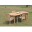 Arjun Outdoor 13 - Piece Teak Dining Set-1680203394-1680203395