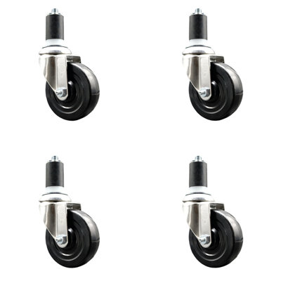 Hard Rubber Casters
